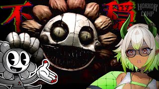 【 #ホラゲー 】カートゥーン調の新作ホラゲが怖すぎる⁉️😱 #新人vtuber【 #HorrorCamp 】