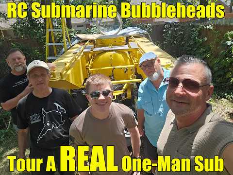 The RCSubGuy Gets in a REAL One-Man Sub!