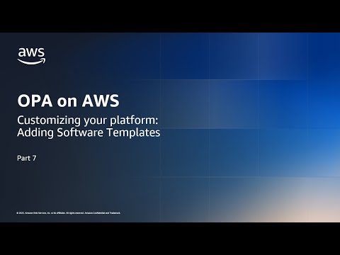 OPA on AWS. Part 7 - OPA Security and RBAC | Amazon Web Services