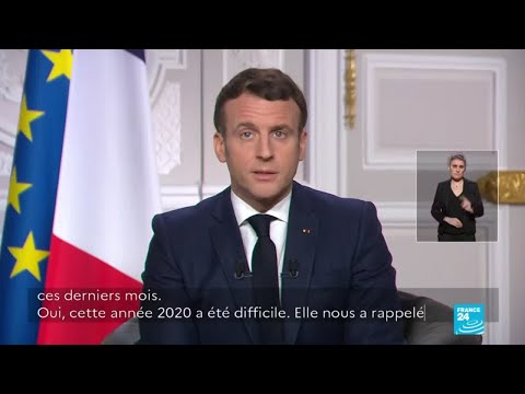 Vœux d'Emmanuel Macron : le président prône l'espoir pour 2021