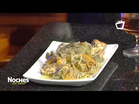 NOCHES CON SABOR || Pasta con Pollo al Pesto