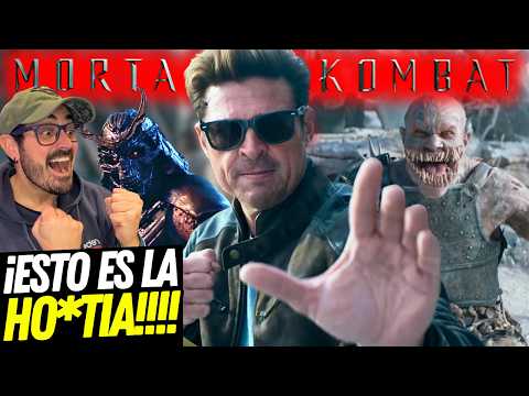 ¡PEC ABSOLUTO! 🔥 MORTAL KOMBAT 2 Tráiler Reacción 👊 ¡¡Karl Urban como Johnny Cage lo va a petar!!