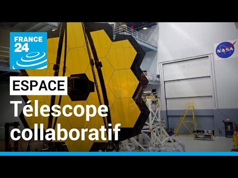 Espace : le télescope James Webb, une collaboration entre Europe et Amériques • FRANCE 24