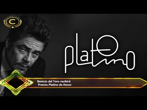 Benicio del Toro recibirá  Premio Platino de Honor