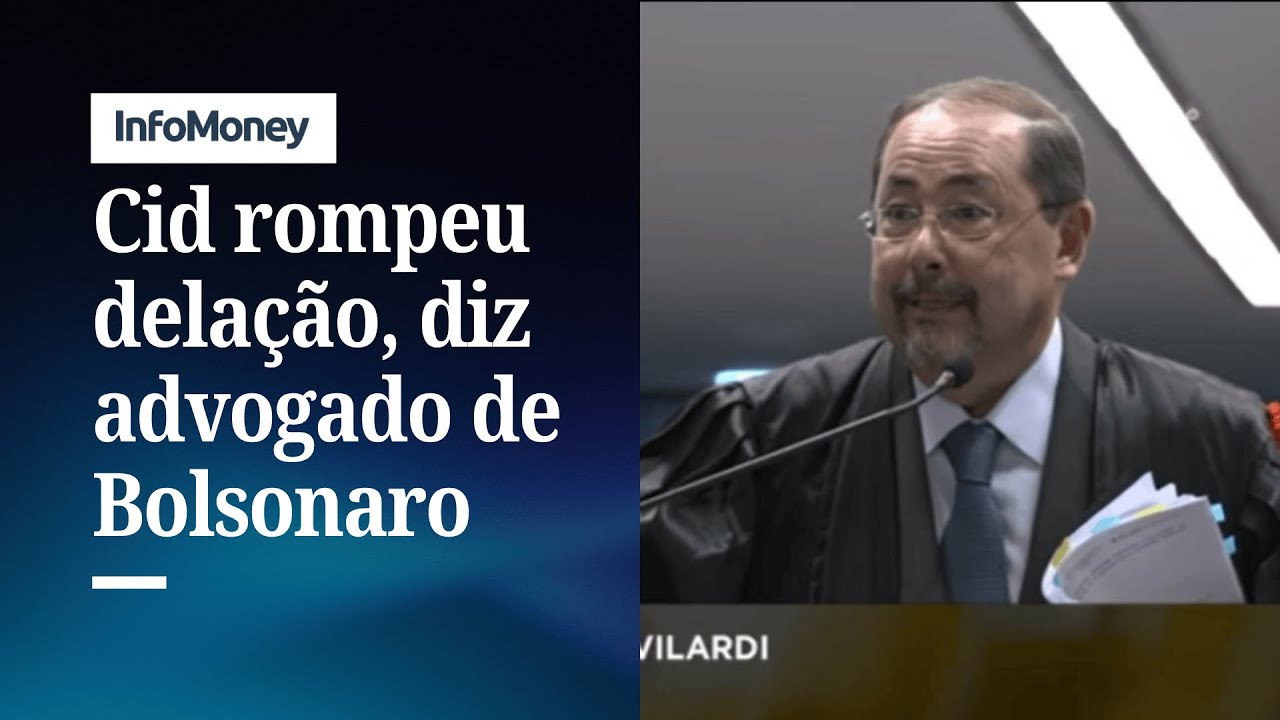 Cid foi pego na mentira pela enésima vez diz advogado de Bolsonaro | InfoMoney News