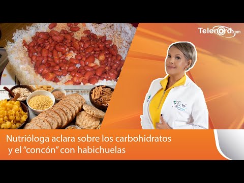 Nutrióloga Keyla De La Cruz aclara sobre los carbohidratos y el “concón” con habichuelas
