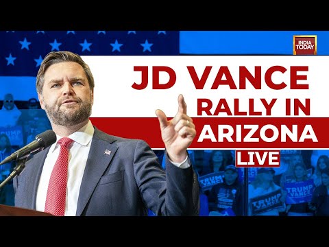 LIVE: JD Vance Peoria Rally | JD Vance Arizona Speech | Trump-Vance | US Elections | US News