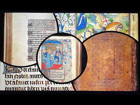 Video thumbnail for Making of a medieval manuscript: from cover to cover