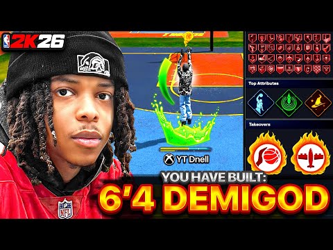 *NEW BEST 6'4 BUILD WITH JUMPSHOT + DRIBBLE MOVES! INSIDE- OUT HIGH FLYING SLASHER