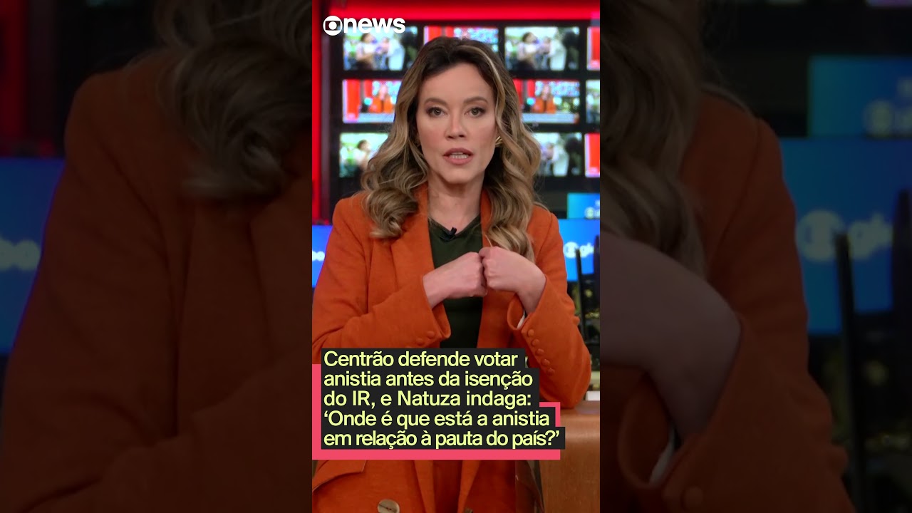Natuza Nery Onde é que está a anistia em relação à pauta do país