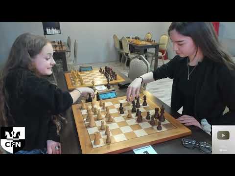 Chess Queens in Action: Who Will Claim Victory in This Intense Face-off? Alina vs Christina