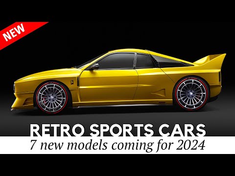 7 New Classy Sports Cars that Carry Traditional Designs into 2024-2025