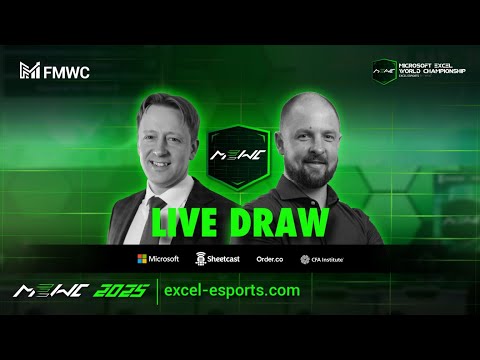 MEWC 2025 - Main Draw Reveal