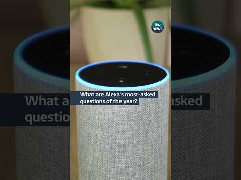 What are Alexa's most-asked questions of the year? #itvnews | ITV News