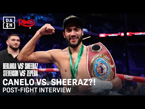 CANELO VS. SHEERAZ IN 2026?! | Hamzah Sheeraz Post-Fight Interview