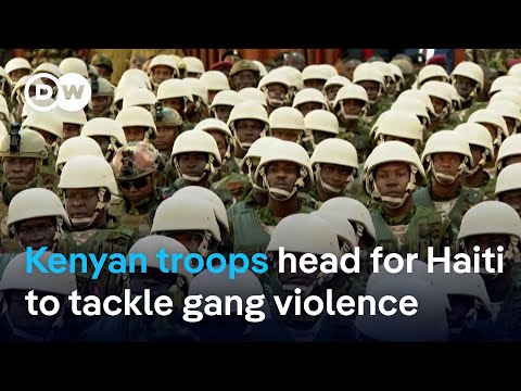 First group of 400 Kenyan police officers leaves for Haiti | DW News