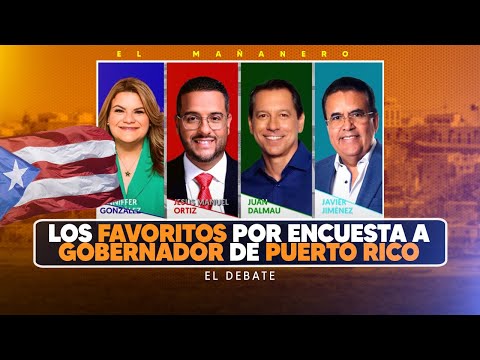 Gran debate de los candidatos a la Gobernación de Puerto Rico