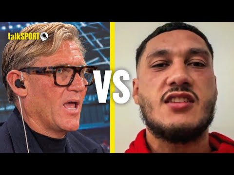 “Take The F***NG m!” Simon Jordan & Jai Opetaia CLASH in HEATED debate on SCARED Billam-Smith DUCK
