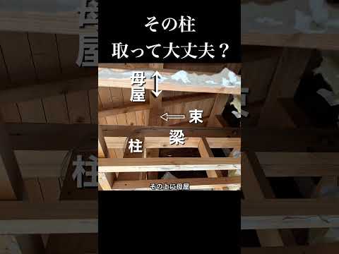 【柱を取る】車イスの方にも利用してもらうため 柱を取る それは本当に大丈夫なのか トイレのリフォーム #リフォーム #大工 #奈良県工務店