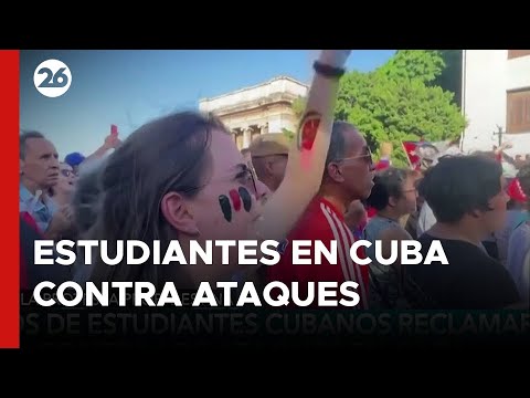 CUBA | Cientos de estudiantes reclamaron contra los ataques en Gaza
