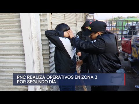 PNC realizó operativos en viviendas en la colonia Manuel Colom Argueta, en la zona 3