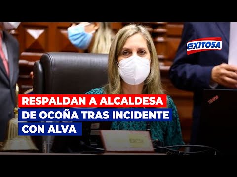 Respaldan a alcaldesa de Ocoña tras incidente protagonizado con la presidenta del Congreso