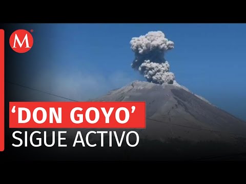 Continúa la suspensión de operaciones en el Aeropuerto de Puebla por ceniza del volcán Popocatépetl