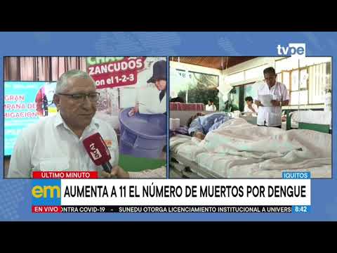Iquitos: Se eleva a 11 los muertos por brote de dengue