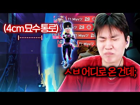 시속 300km로 뛰다가 나온 
