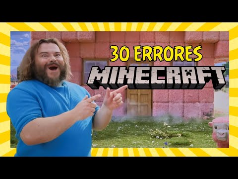 😱❌30 Errores en Una Película de Minecraft  Que Quizás No Notaste 