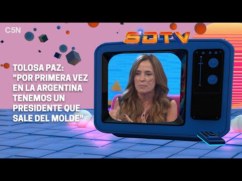SOBREDOSIS DE TV | VICTORIA TOLOSA PAZ habló sobre el uso de REDES SOCIALES de JAVIER MILEI