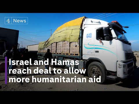 Israel-Gaza war: Aid heads into Gaza as regional tensions continue to rise