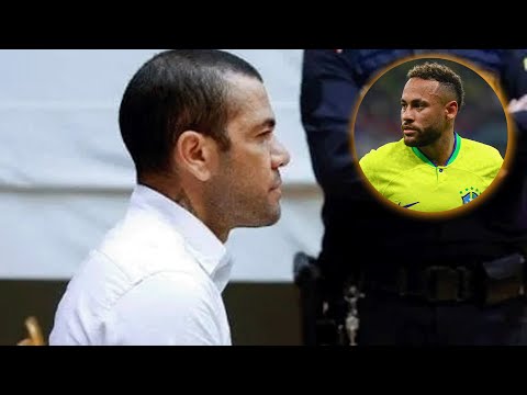 Neymar pagará la fianza para que Dani Álves salga en libertad luego de ser condenado por violación