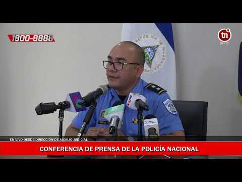 ?#ENVIVO Conferencia de prensa de la Policía Nacional - DAJ