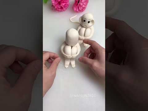 Hamurdan şekiller yapımı #selinvederinkardeşler #eğlencelivideolar #funnyvideo