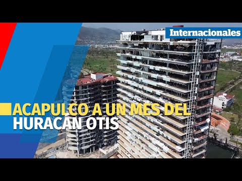 Acapulco permanece devastado tras un mes del huracán Otis a pesar de esfuerzos