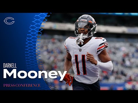 Darnell Mooney discusses passing game | Chicago Bears video clip