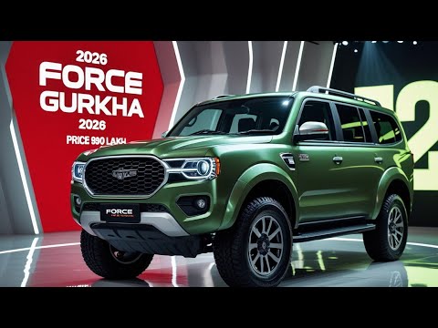 🚙 2026 Force Gurkha 5 Door | नई दमदार SUV | Off-Road King की वापसी | Full Review by DriveLens