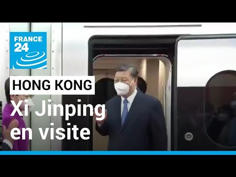 Le président chinois Xi Jinping en visite à Hong Kong • FRANCE 24