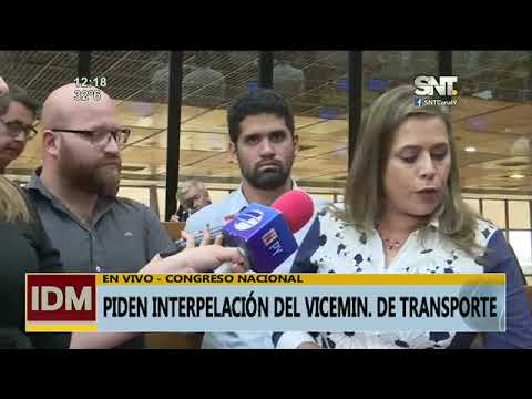 Congreso Nacional: Piden interpelación del viceministro de Transporte