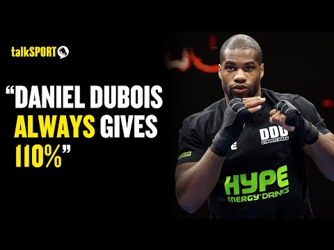 Ready to go! 🥊 don charles claims daniel dubois is training very well for the filip hrgović fight! 🔥