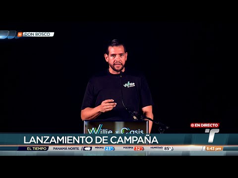 Guillermo Willie Bermúdez lanza su campaña y anuncia proyectos para la Alcaldía