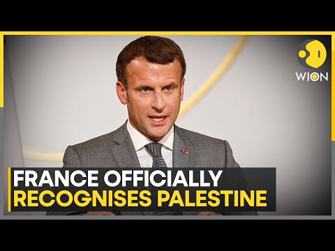 UN: "Time Has Come': France Formally Recognises Palestinian State | WION World DNA