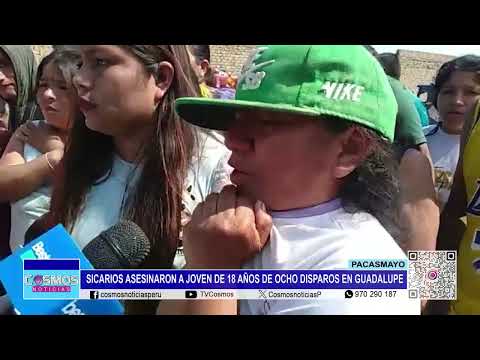 Pacasmayo: sicarios asesinaron a joven de 18 años de ocho disparos en Guadalupe