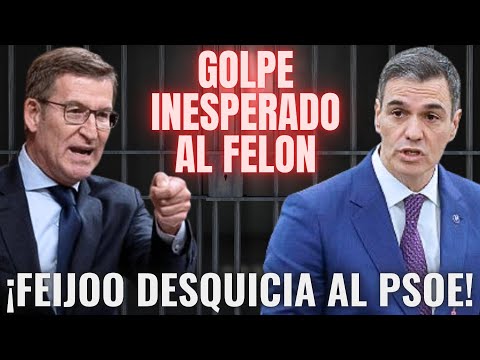 ¡PÁNICO EN FERRAZ! | FEIJÓO ¡SORPRENDE AL PSOE!con esta AMENAZA a SÁNCHEZ por la INFAME AMNISTÍA