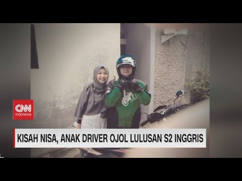 Kisah Nisa, Anak Driver Ojol Lulusan S2 Inggris