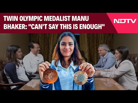 Manu Bhaker | Twin Olympic Medalist Manu Bhaker To NDTV: "Can't Say This Is Enough"