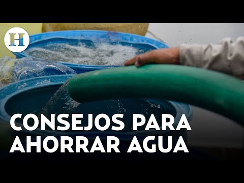 Ante la escasez de agua, ¿qué podemos hacer para ahorrar el líquido vital?