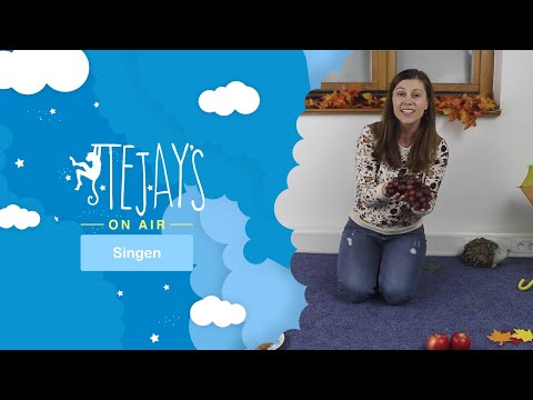 Wir singen "der Herbst ist da". Ein Kinderlied zum Mitsingen.