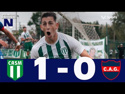 San Miguel 1-0 Güemes (SdE) | Primera Nacional | Fecha 14 (Zona A)